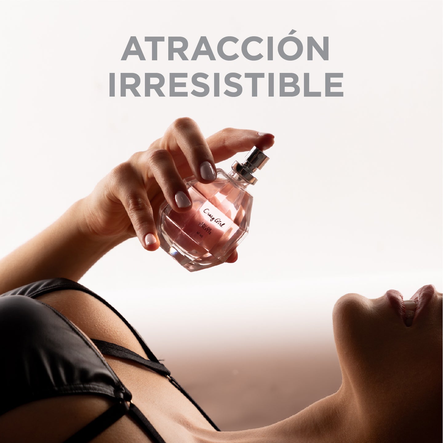 CRAZY GIRL - Perfume de Mujer. Aphrodisiac Fragance. Con feromonas que despiertan energía y sensualidad - 60ml - 2 fl oz