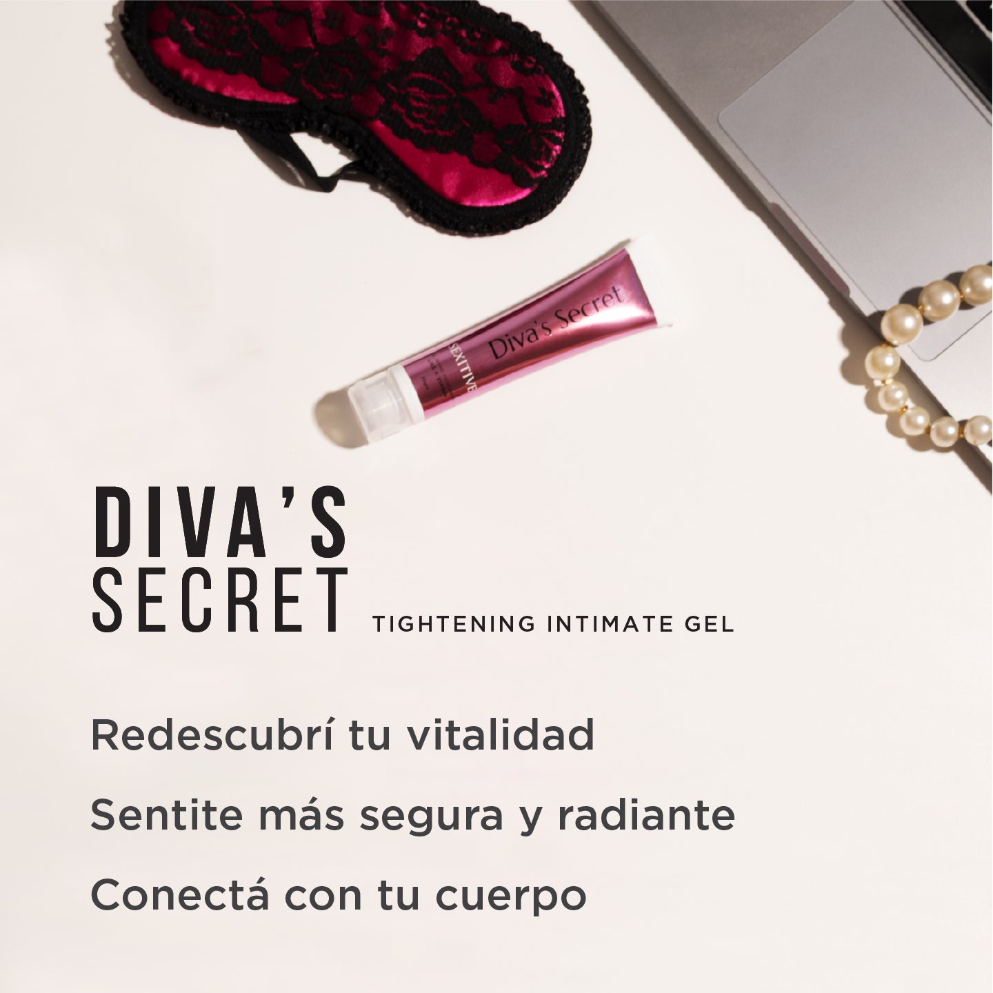DIVA'S SECRET - Gel reafirmante instantáneo y rejuvenecimiento para mujeres - Tightening. 30 ml