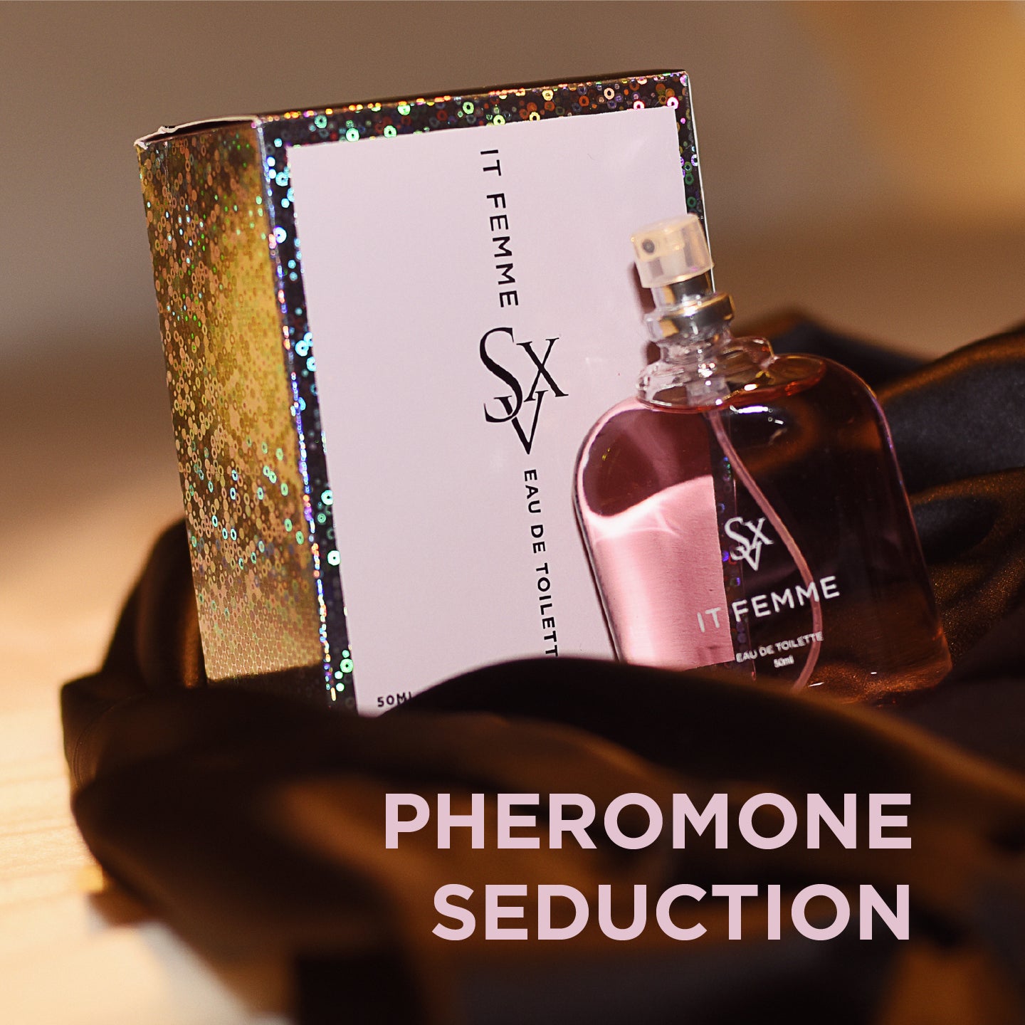 IT FEMME - Perfume de Mujer. Feromonas para atraer hombres. Fragancia duradera. Séntete hermosa y confiada - 50 ml - 2 fl oz
