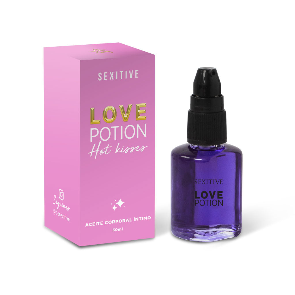 Aceite Comestible Love Potion Frutos Rojos - 30 ml