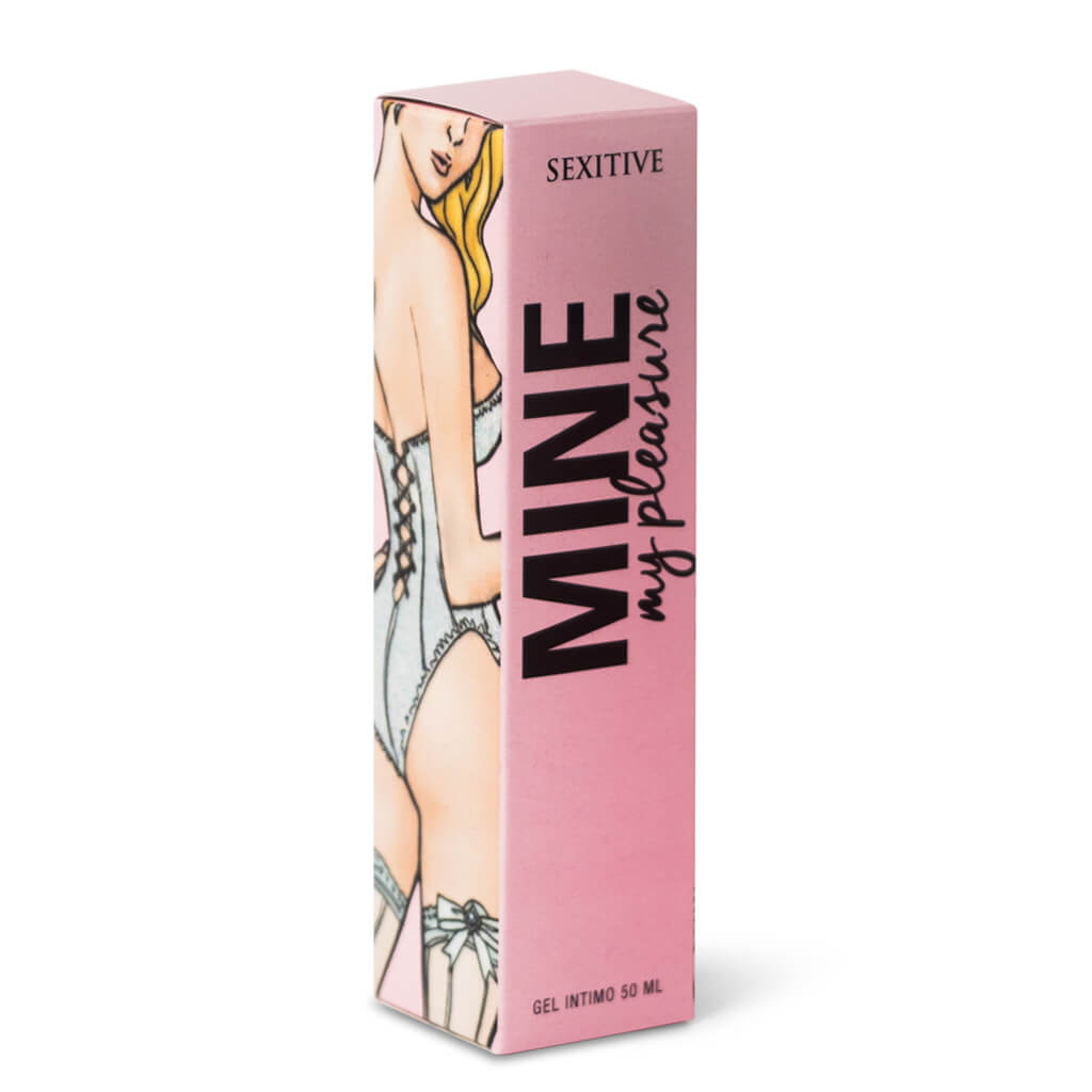Mine, my pleasure. Gel orgásmico rápido, estimulante sexual femenino - Efecto Calor. Con L-Arginina y ácido láctico  - 50 ml