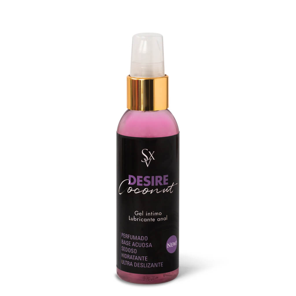 DESIRE COCONUT - Lubricante anal duradero a base de agua, pH equilibrado, sin parabenos, vegano.