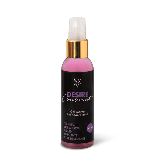 DESIRE COCONUT - Lubricante anal duradero a base de agua, pH equilibrado, sin parabenos, vegano.