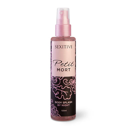 Sexitive PETIT MORT. Spray corporal muy sexy para mujer con Feromonas. Body Splash con Fragancias Afrodisíacas - 100 ml - 3.4 fl oz
