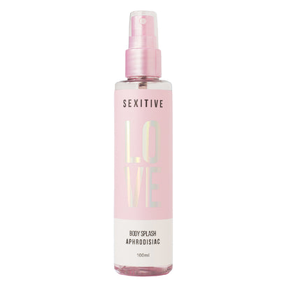 Sexitive LOVE Spray corporal muy sexy para mujer con Feromonas. Body Splash Afrodisíaco - 100 ml - 3.4 fl oz
