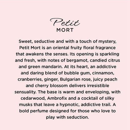 Sexitive PETIT MORT. Spray corporal muy sexy para mujer con Feromonas. Body Splash con Fragancias Afrodisíacas - 100 ml - 3.4 fl oz