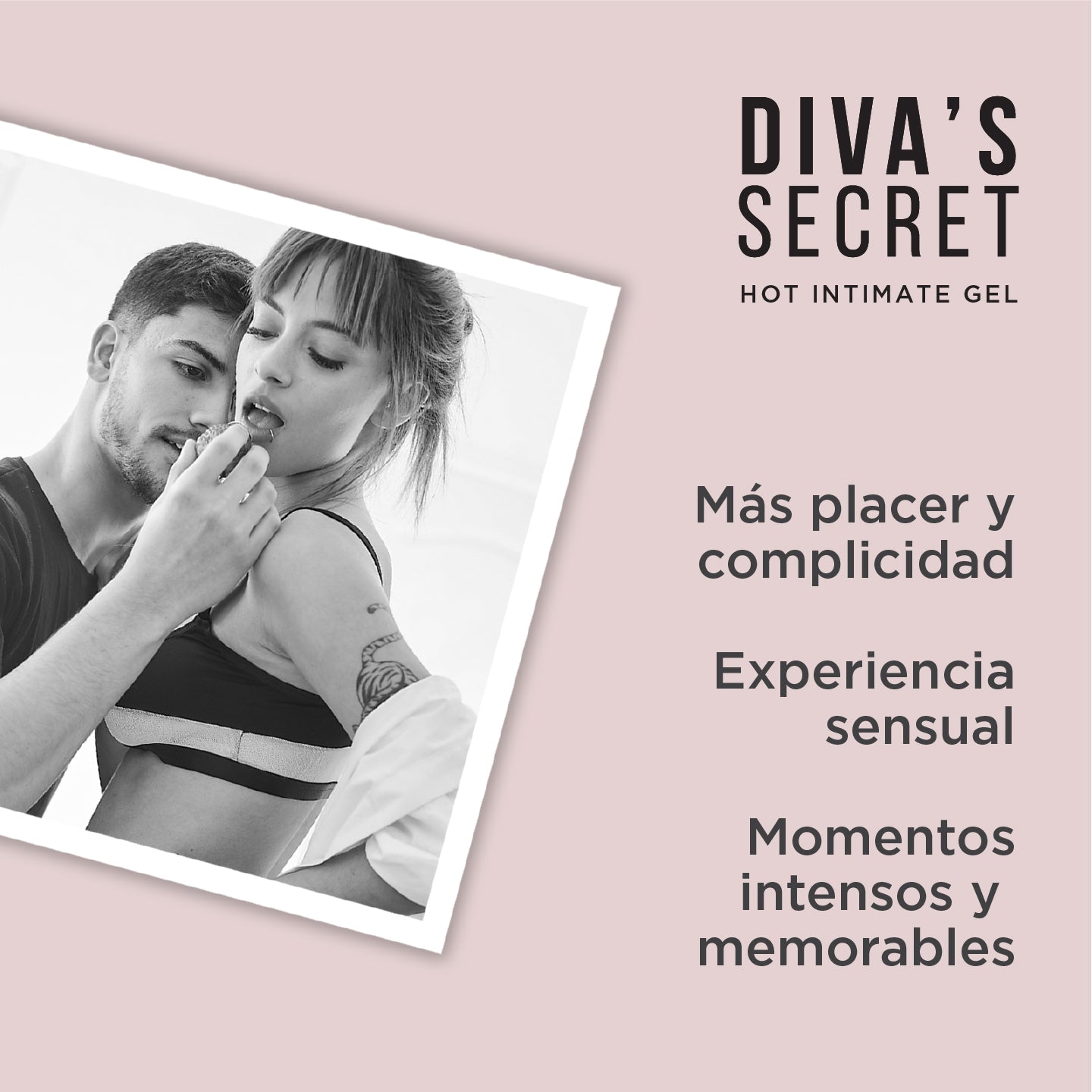 DIVA'S SECRET Gel orgásmico rápido, estimulante sexual femenino - Efecto Calor. 30 ml
