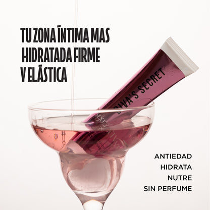 DIVA'S SECRET Tightening Effect - Instant intimate gel for women - Rejuvenating tightening effect in the intimate area. With Hyaluronic Acid, Witch Hazel, and Lactic Acid. 30 ml.