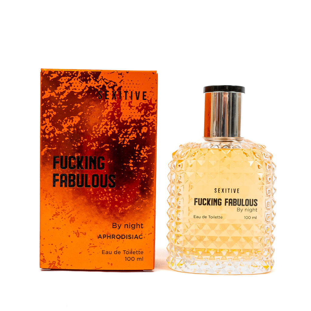 Sexitive FUCKING FABULOUS. Perfume para hombres. Con Feromonas para atraer a las mujeres. Potente fórmula intensiva. Pheromone Strong. 100 ml - 3.4 fl oz