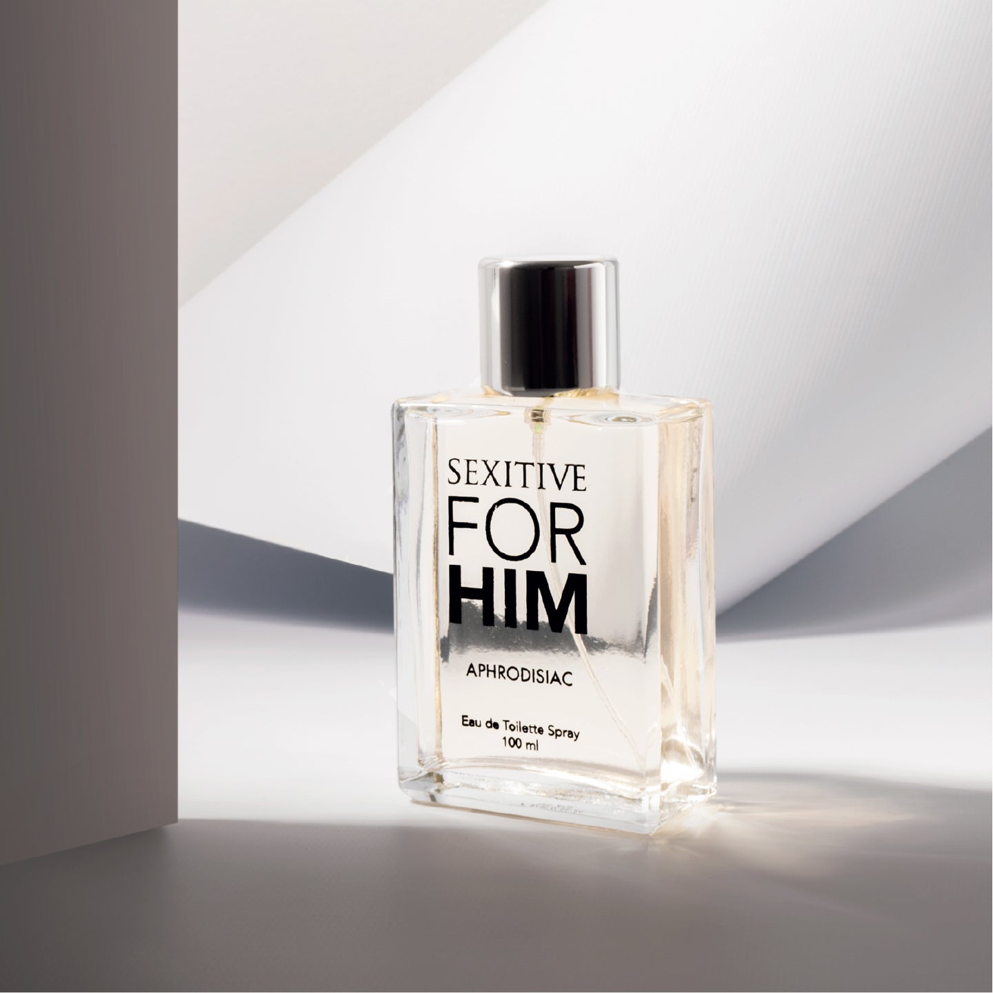 Sexitive FOR HIM VIP. Perfume para hombres. Con Feromonas para atraer a las mujeres. Audaz fórmula extra fuerte. Pheromone Strong. 100 ml - 3.4 fl oz