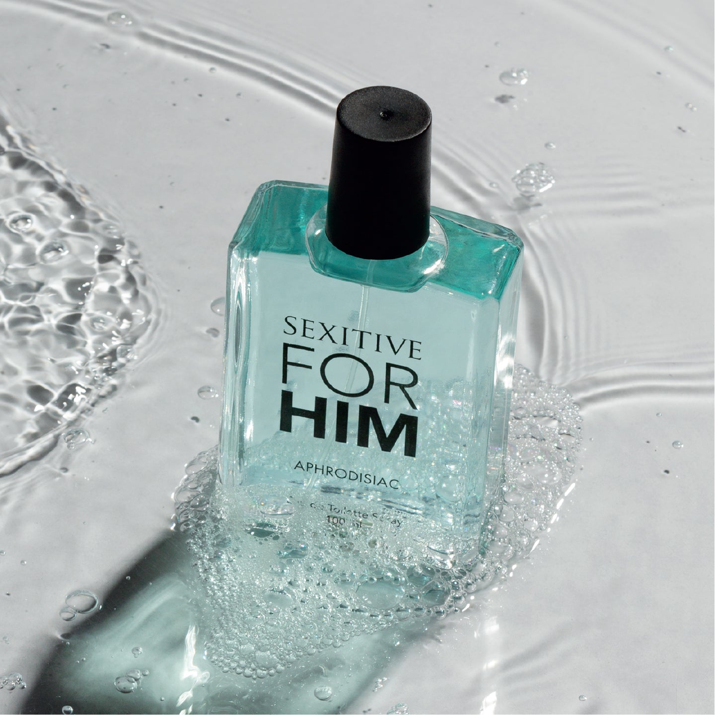 FOR HIM. Cologne for men. With Pheromones to attract women. Potent intensive formula. Pheromone Strong. Security and confidence. Absolute Desire. 100 ml - 3.4 fl oz