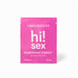Hi!Sex Suplemento Libido para Mujeres y Hombres - Sobre Monodosis - 4 Cápsulas para Tomar en Pareja - Booster Natural de Deseo, Energía y Vitalidad - Conexión Íntima