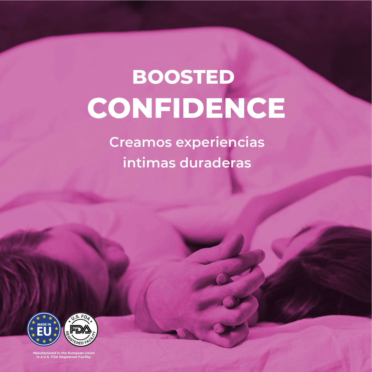 Hi!Sex Suplemento Libido para Mujeres y Hombres - Sobre Monodosis - 4 Cápsulas para Tomar en Pareja - Booster Natural de Deseo, Energía y Vitalidad - Conexión Íntima