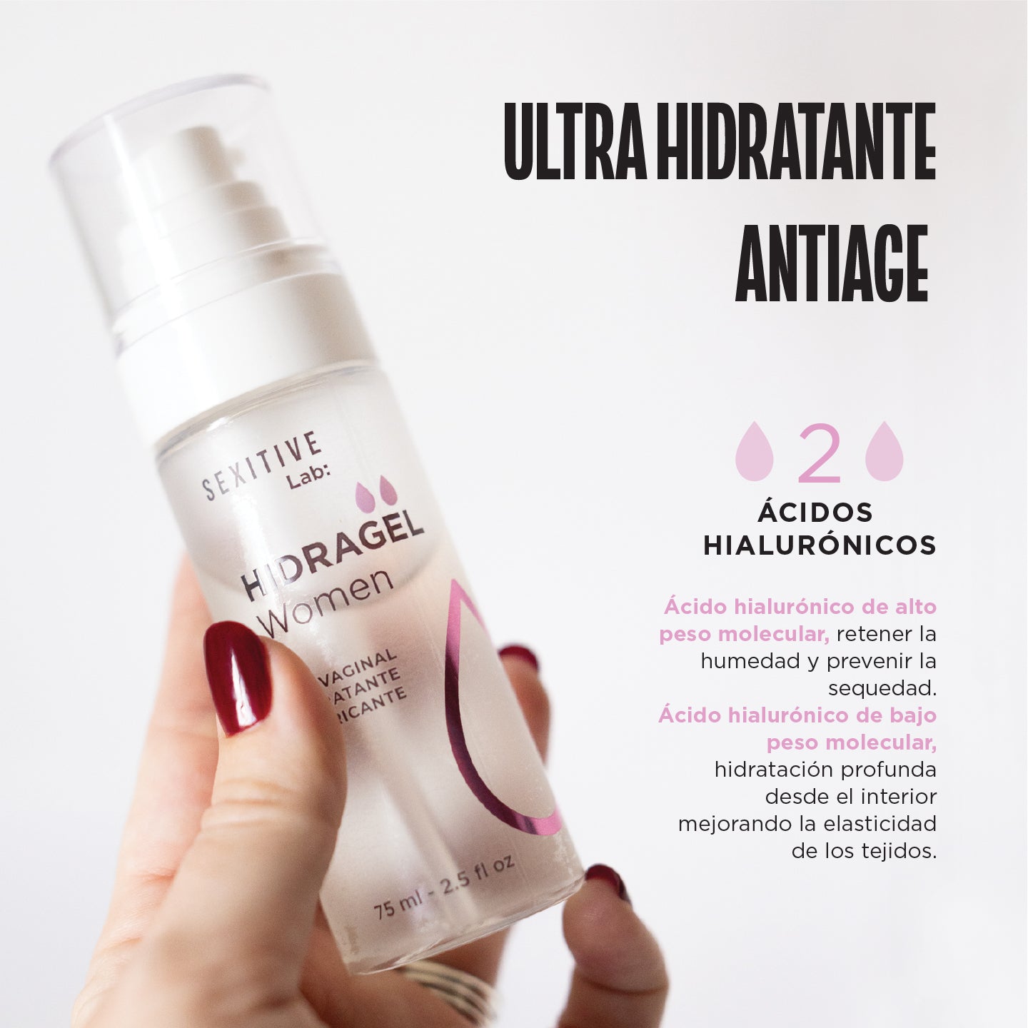 HIDRAGEL Women - Hydrating intimate lubricant - 75 ml