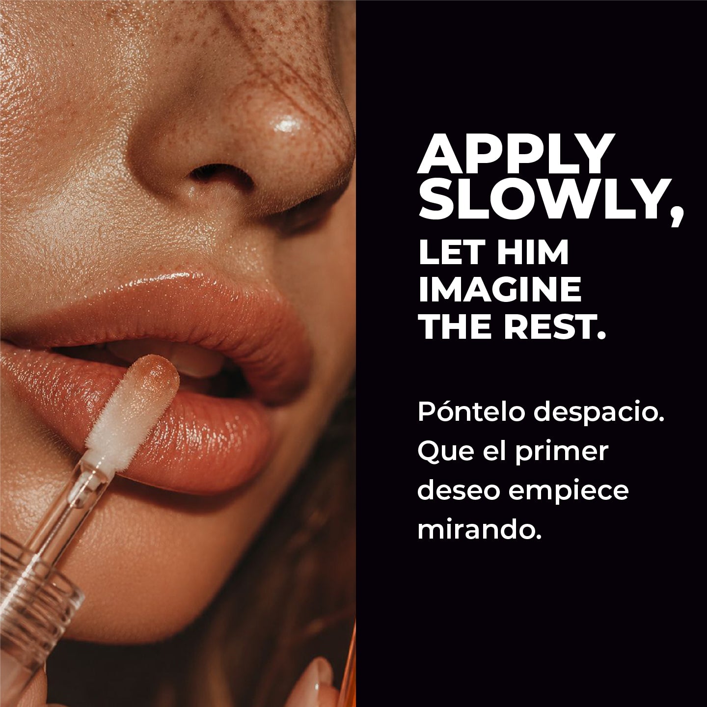 KISS ME - HOT LIP OIL Efecto Calor - Sabor Mango