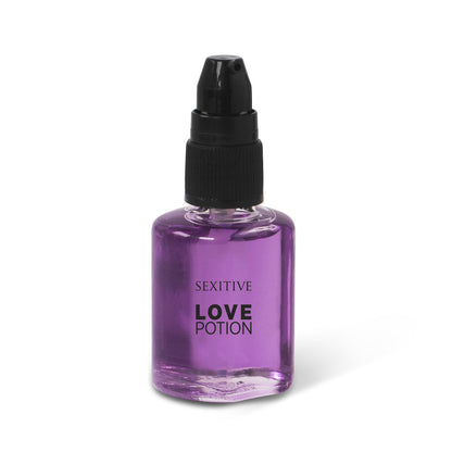 LOVE POTION - Aceite corporal íntimo con sabor a Algodón de azúcar. Sensación envolvente de calor. 30 ml