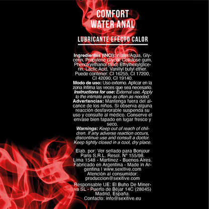 LUBE PREMIUM INTENSITY Hot Pleasure. Anales Gleitmittel mit Wärmeeffekt und auf Wasserbasis – Sexuelles Gleitmittel mit Wärmeeffekt für Paare – Stimulation – 130ml