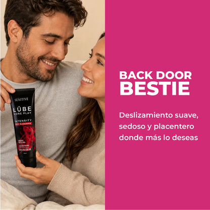 LUBE PREMIUM INTENSITY - Lubricante Anal con Efecto Calor - 130ml