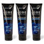 Sexitive PACK X 3 Lubricantes LÜBE SUPREME Retardante Sexual Masculino - Lubricante Sexual Efecto Frio a Base de Agua, para Hombres - Gel Retardante de la Eyaculación, Erecciones Fuertes y Duraderas - 3 x 130ml Total 390ml