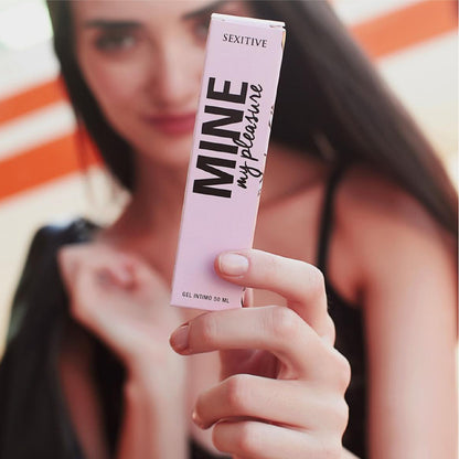 Mine, my pleasure. Gel orgásmico rápido, estimulante sexual femenino - Efecto Calor. Con L-Arginina y ácido láctico  - 50 ml