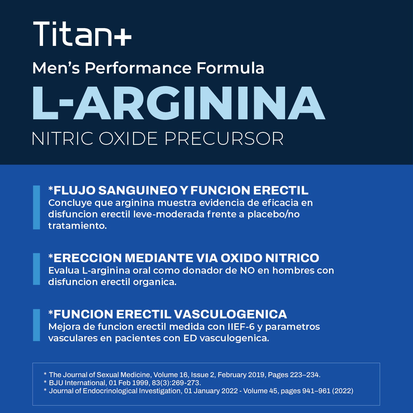 TITAN+ Testo Booster For Men´s Sexual Health - 60 capsulas