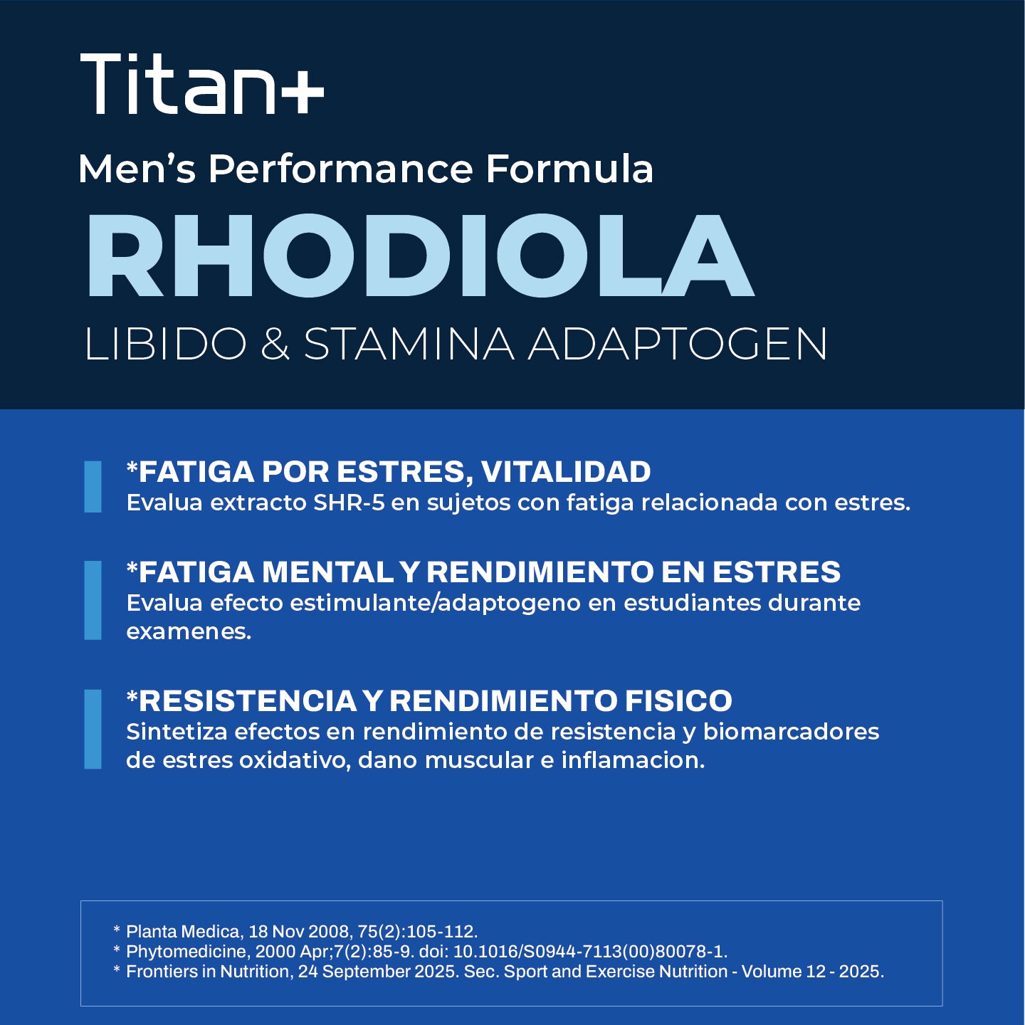 TITAN+ Testo Booster For Men´s Sexual Health - 60 capsulas