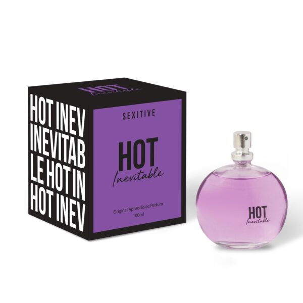 Sexitive HOT INEVITABLE. Perfume de Mujer con Feromonas. Original Aphrodisiac Parfum  - 100 ml - 3.4 fl oz